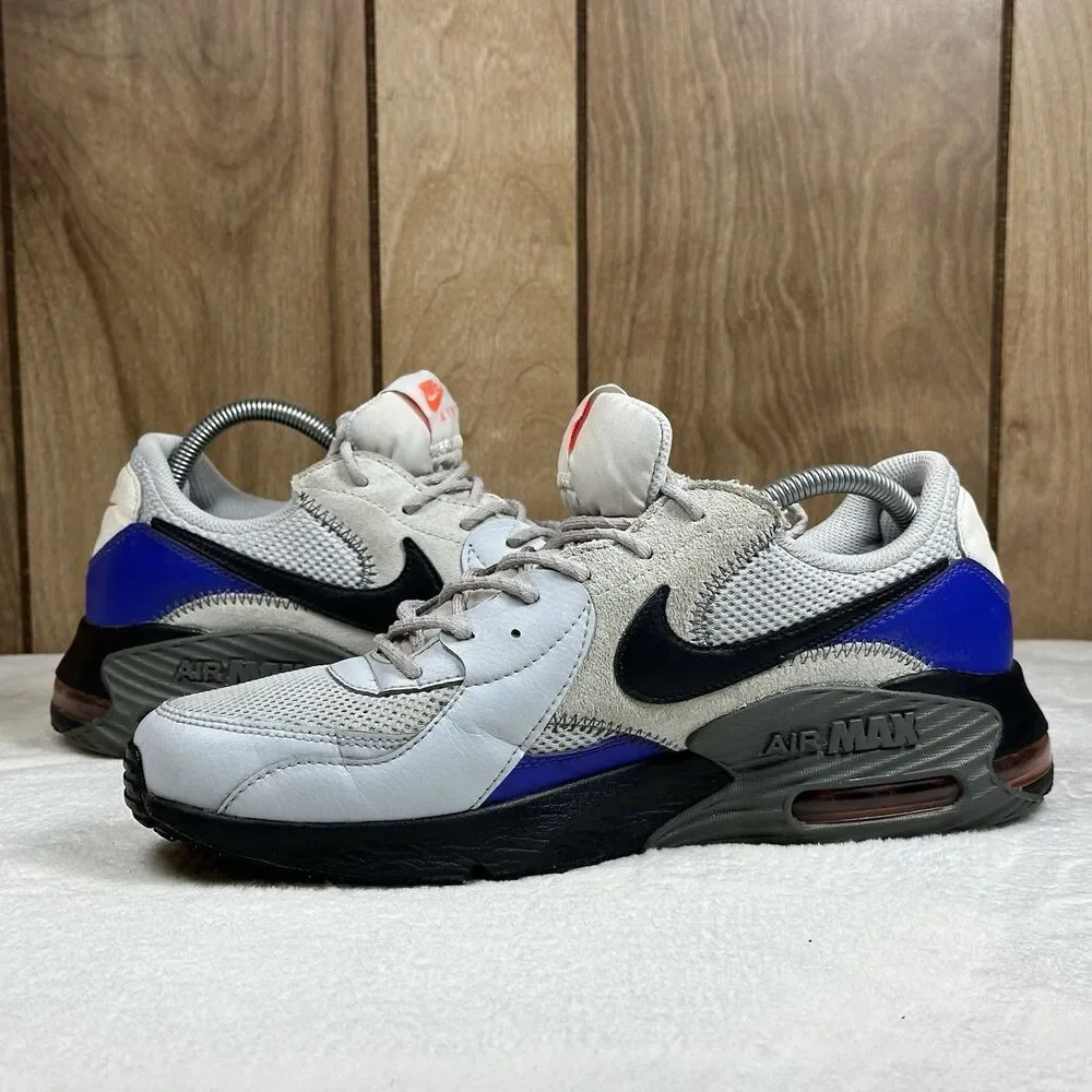 Nike Air Max Excee Mens Size 10 CD4165-015 Pure Platinum Iron Grey Running Shoes